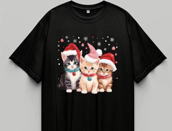 Download Cat Christmas Png, Festive Cat Png - Png Collection