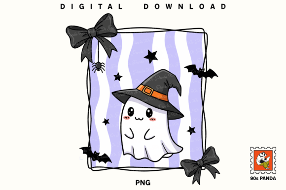 Download Halloween Border Frame Ghost PNG - Png Collection