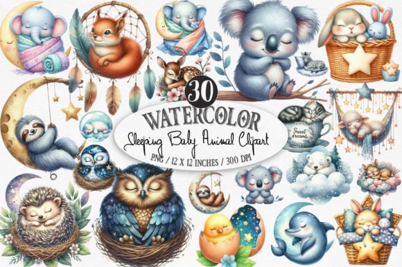 Download Sleeping Baby Animal, Sweet Dreams PNG - Png Collection