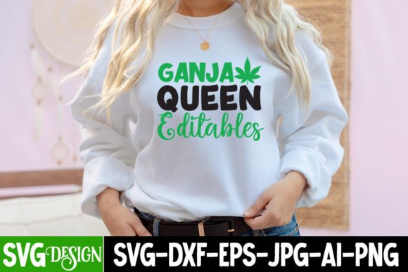 Download Ganja Queen Editables SVG Cut File - Editables Collection