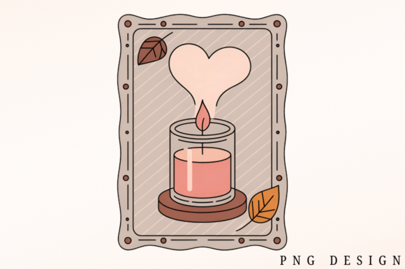 Download Vintage Fall Coquette Frame PNG Design - Png Collection