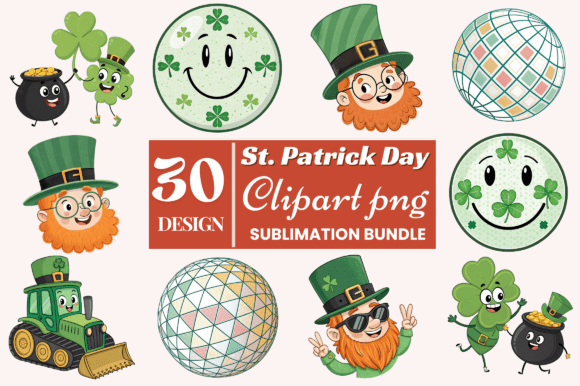 Download St. Patrick Day Clipart PNG Bundle - Png Collection