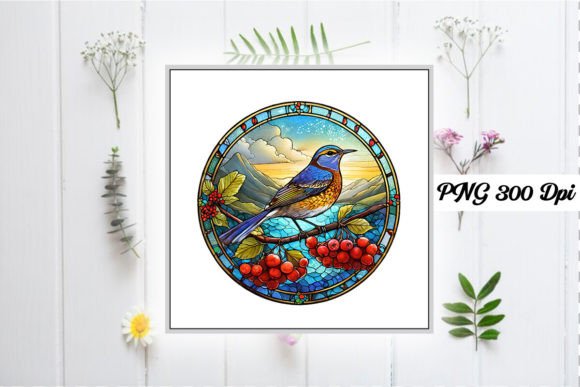 Download Meadowlark Stained Glass PNG Clipart - Png Collection