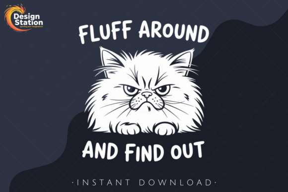 Download Fluff Around and Find out PNG, Funny Cat - Png Collection