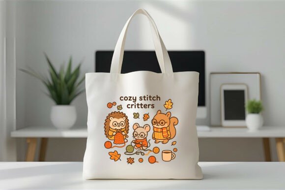 Download Cozy Stitch Critters Autumn PNG - Png Collection