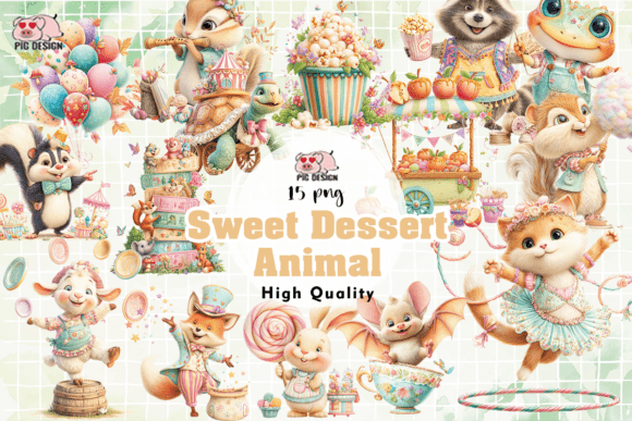 Download Sweet Dessert Animal Clipart PNG - Png Collection