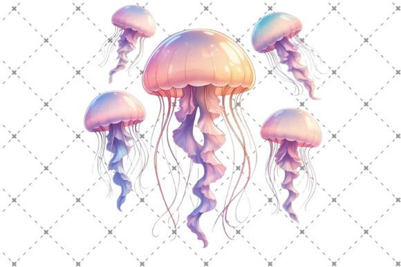 Download Whimsical Jelly Fish PNG Clipart - Png Collection