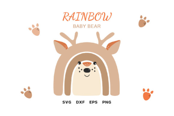 Download Rainbow Baby Deer SVG - Cute Deer PNG - Png Collection
