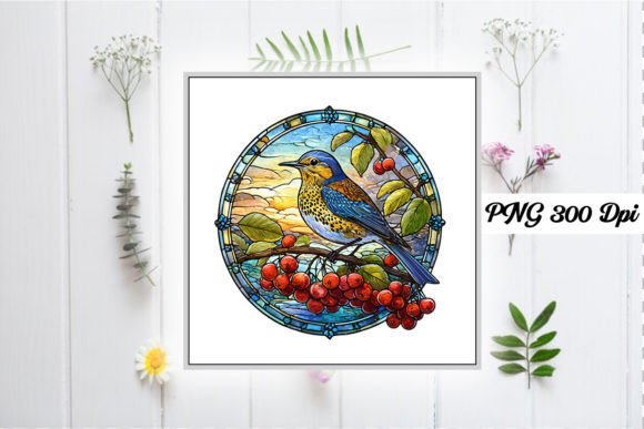 Download Meadowlark Stained Glass PNG Clipart - Png Collection