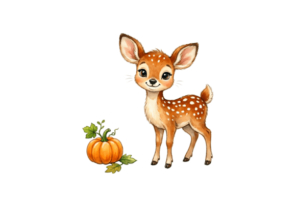 Download Cute Deer Png Cut File | Png Clipart - Png Collection