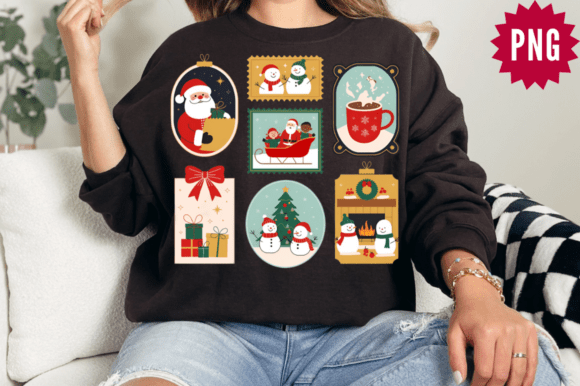Download Christmas Greeting Card Frame PNG Design - Png Collection