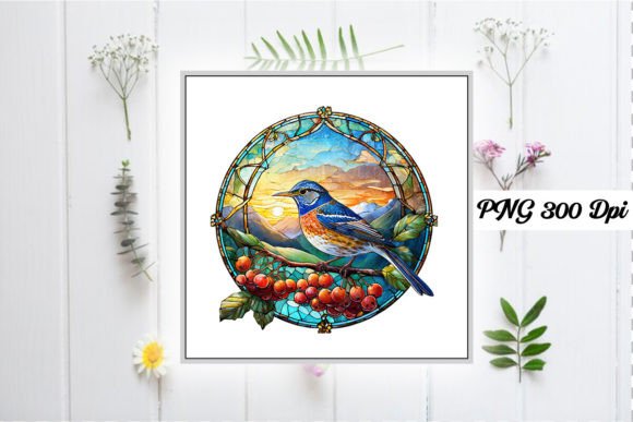Download Meadowlark Stained Glass PNG Clipart - Png Collection