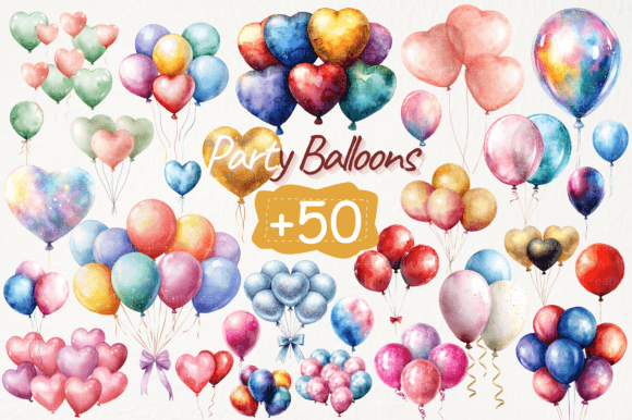 Download Party Balloons Clipart Png - Png Collection