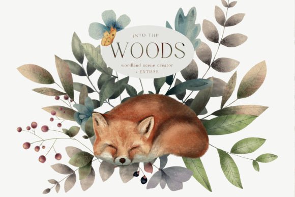 Download Woodland Scene Creator Animals Trees PNG - Png Collection