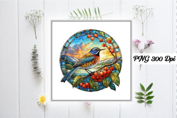 Download Meadowlark Stained Glass PNG Clipart - Png Collection