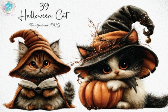 Download Halloween Cat Clipart PNG - Png Collection