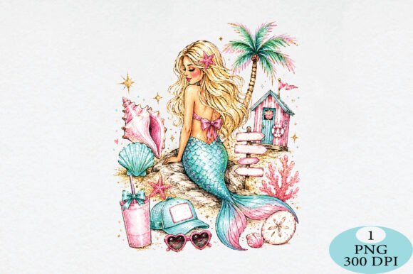 Download Whimsical Mermaid PNG - Png Collection