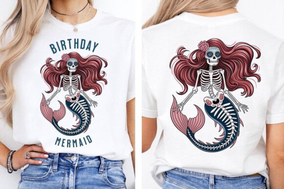 Download Birthday Mermaid-Sublimation PNG Design - Png Collection