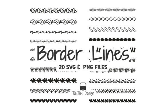 Download Abstract Border Line SVG PNG Bundle - Png Collection