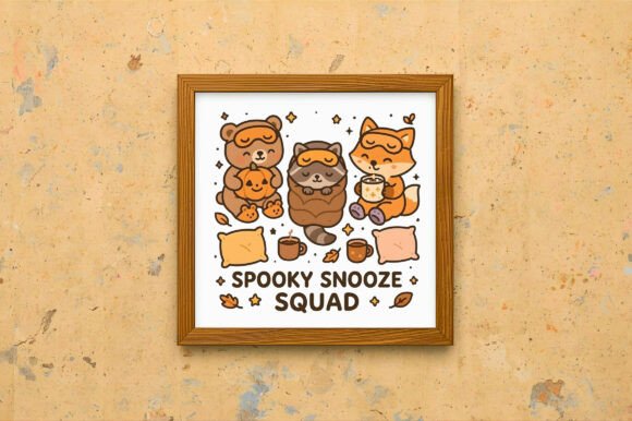 Download Spooky Snooze Squad Halloween PNG - Png Collection