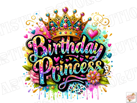 Download Girly Birthday Png Birthday Princess Png - Png Collection